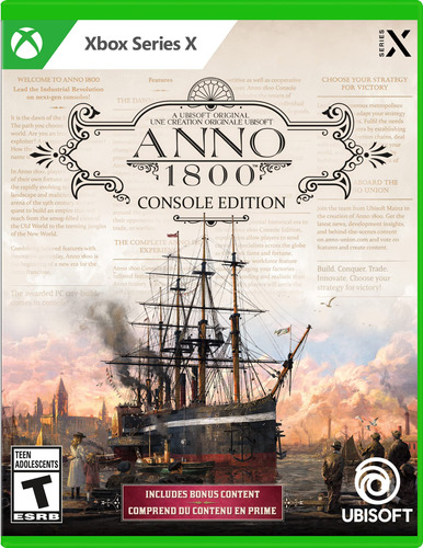Videojuego Ubisoft Anno 1800 Standard Edition Xbox Series X