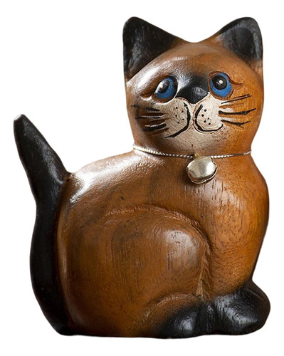 Estatua De Gato, Figura De Gatito, Adorno Cabeza S Derecha