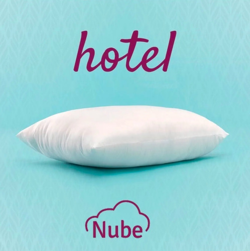 Almohada Hotelera Nube Hotel 70x50 Finas Fibras Siliconadas