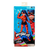 Muñeca Miraculous Ladybug Lucky Charm Bandai Azul