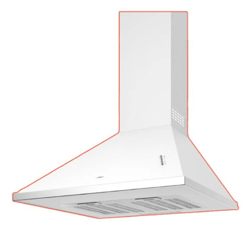 Campana Extractor Traful Blanco 60cm X 48cm - Tst