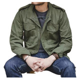 Chamarras Maden M65 Para Hombre Verde Militar [u]