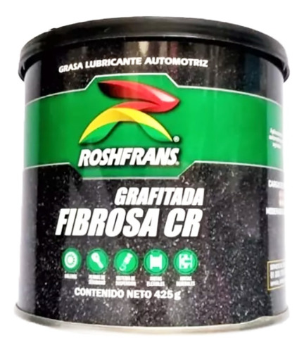 Grasa Lubricante Tipo Grafitada Fibrosa Cr / Roshfrans 425g