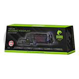 Kit Gamer Rgb Teclado Mouse Diadema Y Pad Premium 