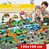 Tapete De Juego Para Niños, Diseño De Dinosaurio, Duradero,