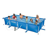 Piscina Intex Rectangular De 4.50 X 2.20 X 84 +