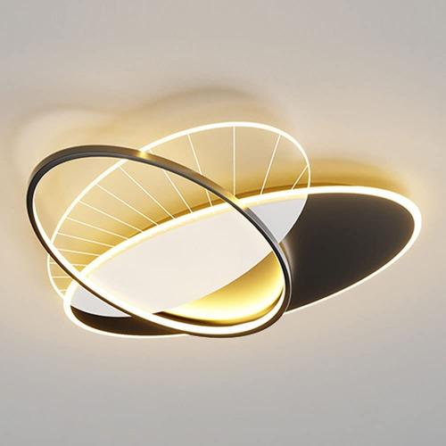 Lámpara De Techo Moderna Decorativas Led Regulable 36w Hogar