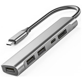 Hub Usb C Displayport, Hub Usb 2.0, Expansor De Puertos...