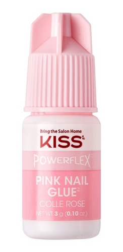 Kiss Pink Gel Pegamento #1  De Uñas Duración Hasta 14 Días