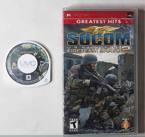 Socom Fireteam Bravo 2 Juego Físico Umd Para Psp