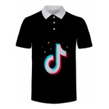 Tik Tok - Playera De Manga Corta, Camisa Polo