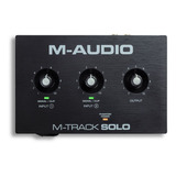 M-audio M-track Solo Interfaz De Audio Usb