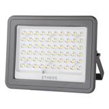  Reflector Led 100w Panel Solar Ext Frío Etheos - Pintolindo