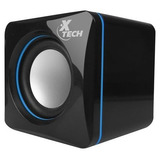 Xtech Parlante Mini Para Pc 2,0, 5w Rms, Usb Y 3,5mm