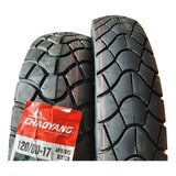 Set Llantas Chao Yang 120/80-17 + 100/90-17 H626