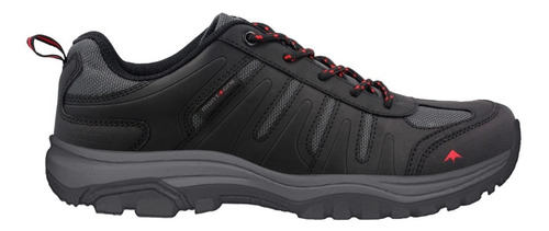 Zapatilla Montagne Stride Negro Trekking Hombre