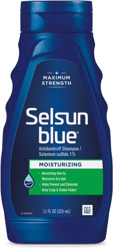 Champú Hidratante Con Aloe Azul Selsun Blue - 11 Fl Oz