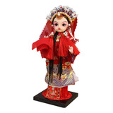 Estatua De Muñeca China, Figura Decorativa Tradicional,