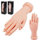 Mão De Treino Manicure Unhas Gel Acrygel Nail Treinamento