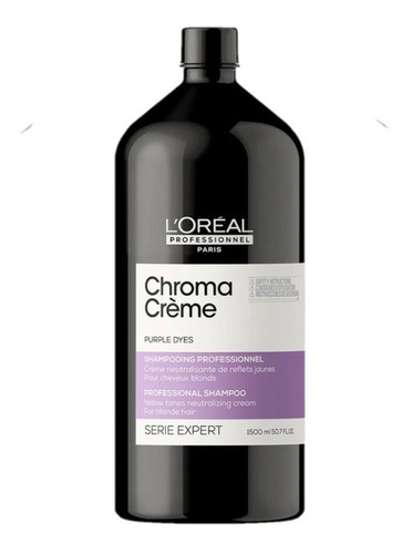 Shampoo Loreal Profesional Matizador Chroma Crème X 1500 Ml