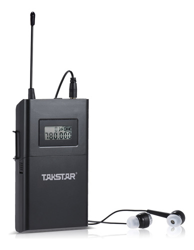 Receptor Uhf Do Sistema De Áudio Sem Fio Takstar Wpm-200r L