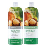 Avon  Naturals Shampoo Y Acondicionador Aguacate Y Macadamia