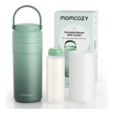 Enfriador De Leche Materna Momcozy Portátil De 12 Onzas, Sin | Meses sin interés