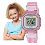 Relógio De Pulso Casio Feminino Digital Rosa La-20whs-4adf