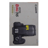 Camara Rebel T6 Canon 