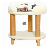 Rascador Cama Para Gatos 2 Niveles - Kidscool