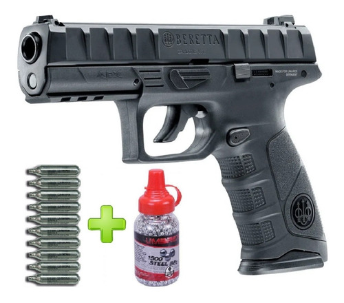 Pistola Aire Comprimido Beretta Apx Co2 Bw + Kit Completo