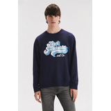 Buzo Hombre Relaxed Crewneck  Levi Strauss Shadow 