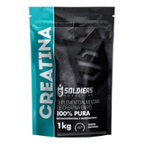 Creatina Monohidratada 1kg 100% Pura Imp. Soldiers Nutrition