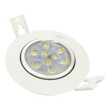 Kit 10 Spots Light Led Branco Br55 9w Luz Amarela.