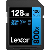 Tarjeta Memoria Lexar 128gb High-performance 800x Uhs-i Sdxc