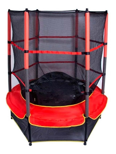 Trampolin Brincolin Para Niños Con Red Elástica Brinquitos 