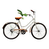 Bicicleta Vintage Urbana 6vel C/ Accesorios Personalizada Fl