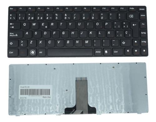 Teclado Lenovo Ideapad G400 G405 G410 Z410 G480 Esp