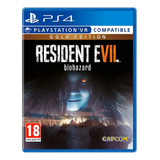  Jogo  Resident Evil 7 Biohazard    Gold Edition Ps4