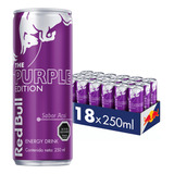 Red Bull Bebida Energética Pack 18 Latas Acaí 250ml