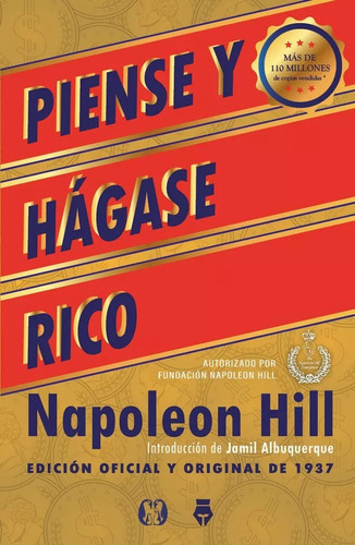 Piense Y Hagáse Rico De Napoleón Hill