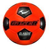 Balón Futbol Classic Fosforescente No.3, 4, 5 Gaser Color Naranja