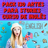 Pack 130 Artes Para Curso De Inglês 