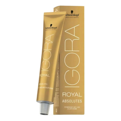 Coloración Igora Royal Tinte Permanente Schwarzkopf 60g Tono Absolute 8-140 | Envío gratis