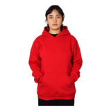 Buzo Canguro Capucha Colores Liso Hoodie Frisa Hombre Mujer
