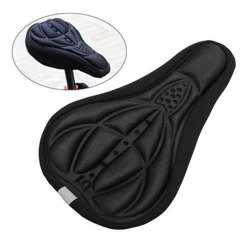 Funda Cubre Asiento De Bicicleta Diseño 3d Espuma Acolchado