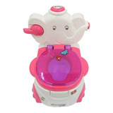 Bañito Elefante Entrenador Para Bebe Musical Niña Flash