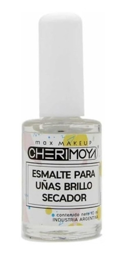 Cherimoya Esmalte Para Uñas Brillo Secador 10ml