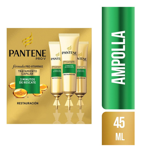 Ampolla  X3un X15ml Pantene