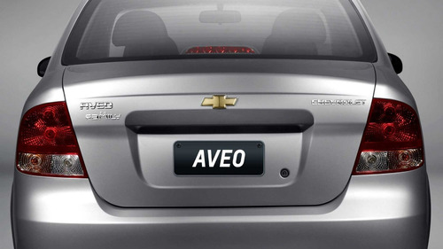 Emblema Logo Maletera Chevrolet Aveo Foto 4